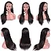 younsolo YO-Straight human hair wig 0920 (20 inch, straight hair wig)