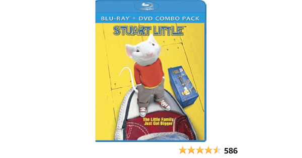 Stuart Little Two Disc Blu Ray Dvd Combo Importado Christopher Romano Michael Hansen Dylan Rush Clint Hanson Benjamin Adams Geena Davis Judith Adamson Hugh Laurie Anthony Harris John H Samson William Aldridge Nathan Hathaway