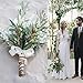 4 Pcs Artificial Olive Plants Branches Fake Fruits Silk Plants Plant