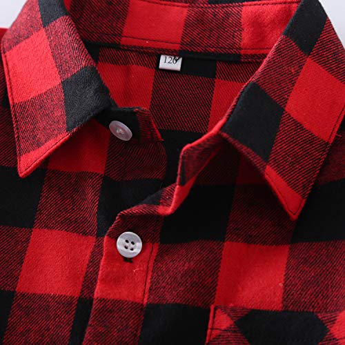 4 Yinggeli+Little+Sleeve+Button+Flannel