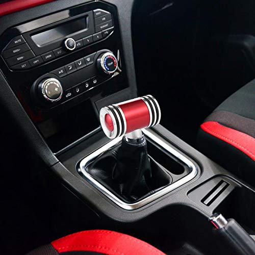 image for Arenbel Gear Shifter Shift Knob Aluminum Alloy Car Shifting Head T Han