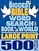 The Biggest Bible Word Search Book in the World (LARGE PRINT): 500 Puzzles by Patel Puzzle Books
