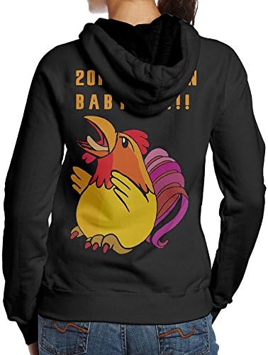 Henrywd 2018!Chicken Baby Womens Long Sleeve Simple Style Hoodie Sweatshirt Jumper Hooded Pullover X-Large Black