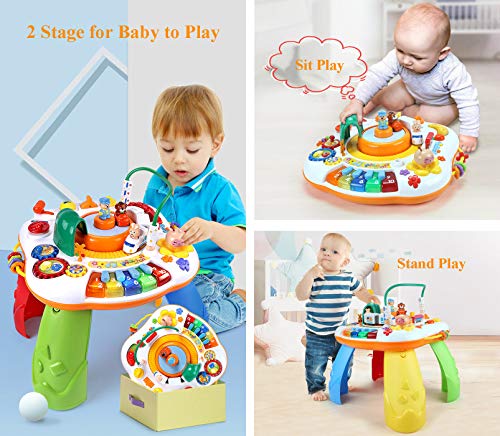 image for Sytle-Carry Learning Activity Table Toddler Toys - Baby Activity Cente