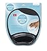 Memory Foam Mouse Mat with Wrist Rest- Black
