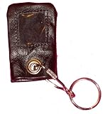 Supple Leather Remote Cover Case w Key-Ring For AUTOMATE 473A 474A 476A Remotes (BLACK)