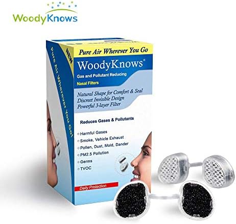 WoodyKnows Nasal Mask (Round Nostrils, XL, 6 Frames)