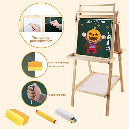 4 Children+Magnetic+Chalkboard+Accessories+Toddlers