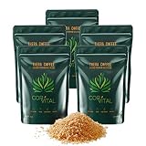 Cor-Vital Enema Coffee Organic Green Beans - Gold Blend Ground with Detox Recipe - 5lb