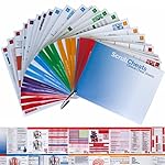 ScrubCheats 50 Nursing Reference Cards, HEAVY Laminated, Scannable QR CODES (4X6 Fits in Scrub Pocket) (MedSurg, Critical Care, Pharm, OB/Peds, Respiratory, Cardiac) WATERPROOF, SPLASHPROOF,