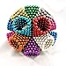 LOVEYIKOAI 216 Pcs Magnets Cube Building Blocks Magnetic Toys Colorful Buildable Sculpture Toy for Stress Relief Gift for Adults,5MM