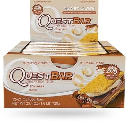 Quest nutrition protein bars - s mores - 2.12 oz (1-pack of 12)