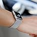 BRG Watch Band, Stainless Steel Mesh Milanese Loop with Adjustable Magnetic Closure Replacement Metal iWatch Band for Watch Series 3 Series 2 Series 1 Nike+ Sport and Edition 38mm Silver