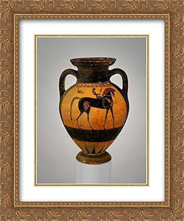 Amazon Com Greek Attic Culture 20x24 Gold Ornate Frame And
