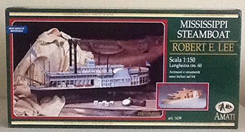 Amati Wooden Ship Kit - Robert E. Lee