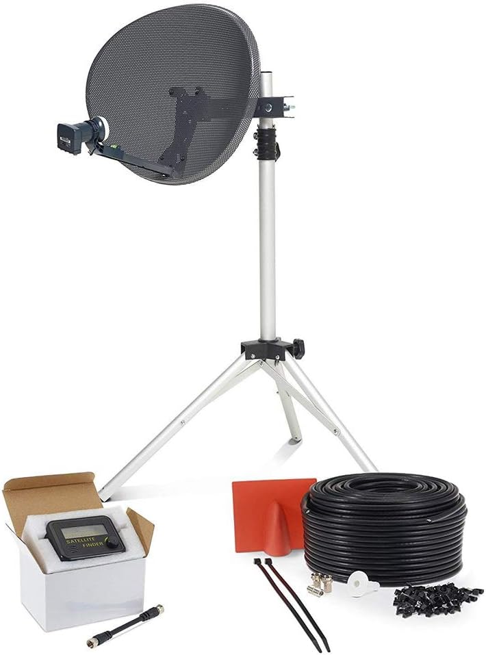 SSL Satellites Portable Satellite RV Dish Kit Camping Amazon.co.uk