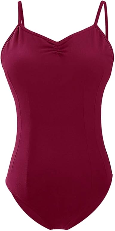 burgundy leotard amazon