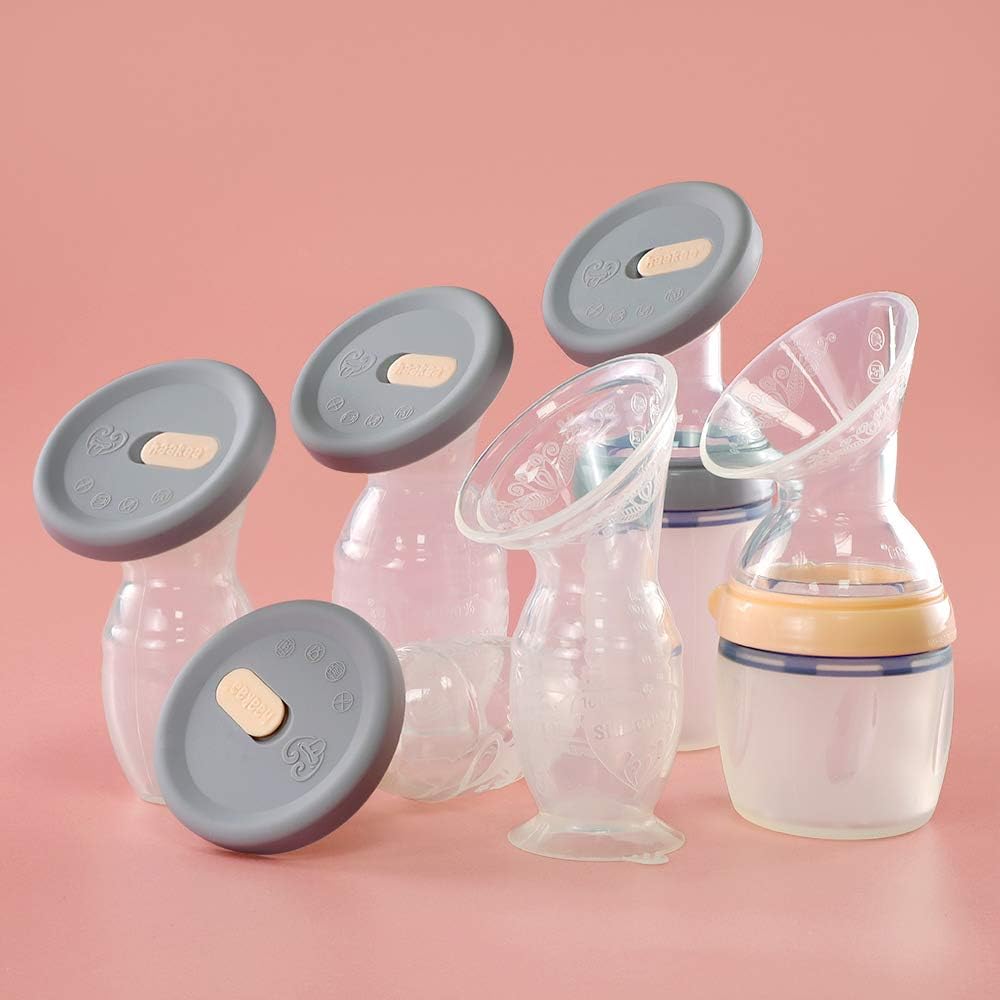 haakaa Lid New Upgrade Breast Pump Silicone Lid Fits All Haakaa Breast Pumps Generation 1/2/3 Leakproof Dustproof 100% Food Grade Silicone BPA PVC and Phthalate Free - Image 4
