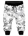 Hee Grand Men's Skinny Harem Baggy Pocket Jogging Shorts