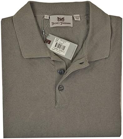 Hickey Freeman Mens short Sleeve Polo Large, Rope