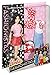 Barbie Fashionistas Doll & Fashions Pizza Pizzazz, Petite Dark-Haired