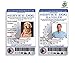 XpressID Holographic Service Dog ID and Handler ID (Custom) | Includes Registration to National Dog Registry