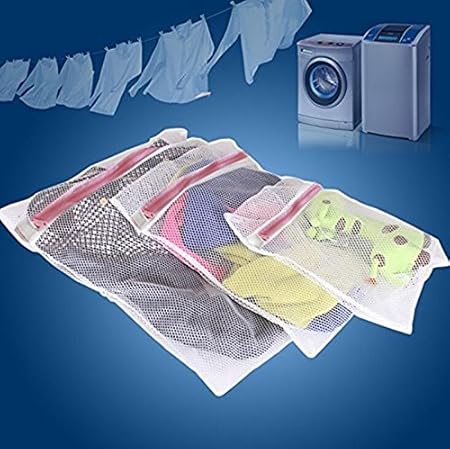 Tamaño pequeño genérico: 2 piezas de ropa para lavadora, sostén para