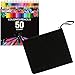 U.S. Art Supply 50 Piece Adult Coloring Book Artist Grade Colored Pencil Set with Zippered Storage and Carrying Case - Vibrant Colors, Smooth Art Drawing, Sketching - Kids, Students, Adults, Beginners
