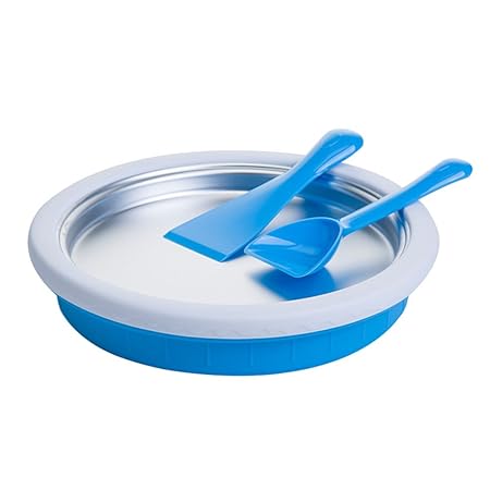 DIY Eismaschine Gebratene Eiswürfel Maschine Hausgemachte gebratene Joghurt Maschine Mini Eiscreme Rollen Markierung