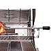 Cal Flame BBQ13P05 BUILT IN GRILL P5 5-BURNER LP,40-inch 304 Stainless Steel,Five(5)15,000 BTU cast Stainless Steel Burners, 93,000 BTU overall, 1,000 sq.in. cooking surface,Interior Lights,Rotisserie, Griddle,Smoke Box