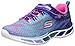 Skechers Kids Girls' Litebeams-Colorburst Sneaker, Blue/Hot Pink, 1.5 M US Little Kid
