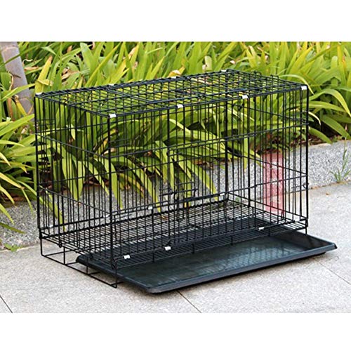XCLLL Pet Fence Kleine und mittelgroße Hunde Hundekäfig Goldenes Haar Teddy Taubenkäfig, Passend für Innen Faltender… – Bild 4