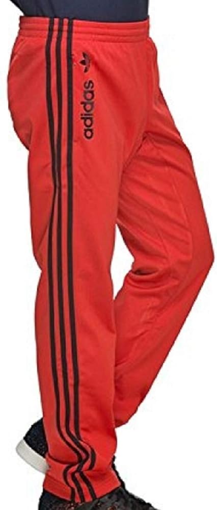 pantalon adidas rojo hombre