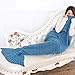 Mermaid Tail Blanket for Girls, Handmade Super Soft Crochet Knitted for All Seasons 79