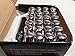 AccuWheel LNS-14150C6 Small Diameter Acorn Spline Drive Chrome Lug Nuts with Key (14mm x 1.5 Thread Size) - Pack of 24 Lugnuts