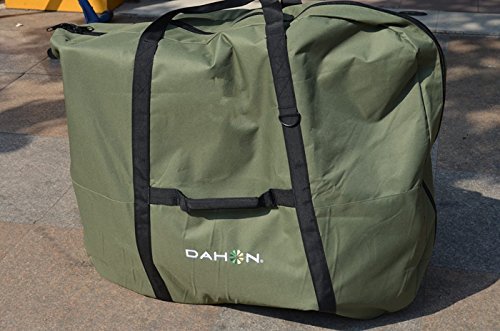 Uelfbaby Bicycle Travel Case Soft Bike Transport Travel Bag Transitory Bicycle Carrying Case with Accessory Bag for Folding Bike Foldaway Bicycle - Thumbnail 3