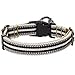 Blueberry Pet Safety Dog Collar with Dual D-Rings | 3M Reflective Multi-Colored Adjustable Collar in Olive and Blue-Gray | Soft Nylon Dog Collar for Active Medium Dogs