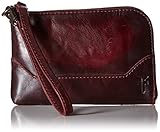 FRYE Melissa Wristlet, Wine