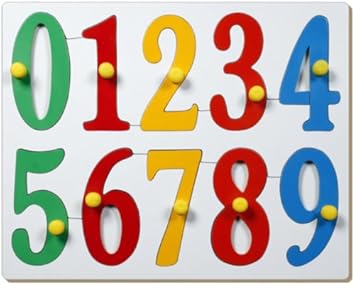 Little Genius Jumbo Numbers with Big Knobs