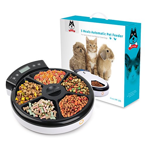 Buy Td Design Automatic Pet Feeder For Dogs Cats Dry Wet Food