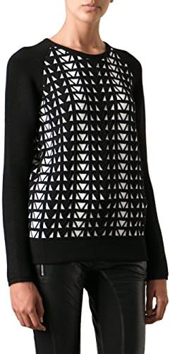 Faith Connexion Woman's Geo Jaequard sweater 14F4711M14 (L)