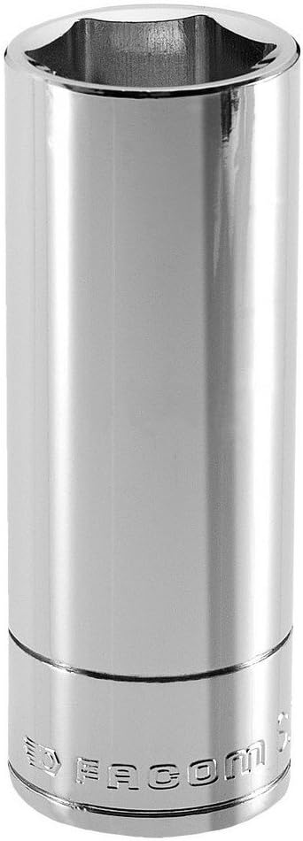 FACOM S.22Hla Series S.Hla 1/2" Long-Reach Metric 6-Point Socket, 22 mm Size