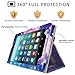 Ztotop Folio Case for All-New Amazon Fire 7 Tablet (7th Generation, 2017 Release) - Smart Cover Slim Folding Stand Case with Auto Wake / Sleep for Fire 7 Tablet, Galaxy