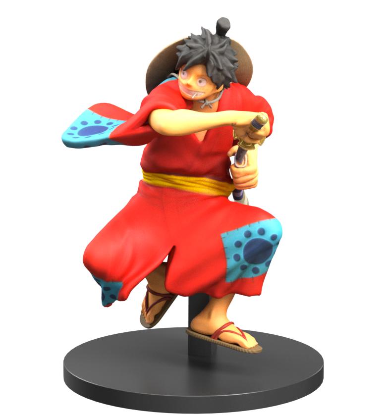 Amazon Com One Piece King Of Artist The Monkey D Luffy Wanokuni Toys Games
