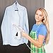 Portable Garment Steamer by Deneve®, Steamer, Handheld Steamer, Fabric Steamer, Portable Steamer, Garment Steamer, Portable Garment Steamer, Household Steamer with Nearly 1,000 Watts of Power (Pink)