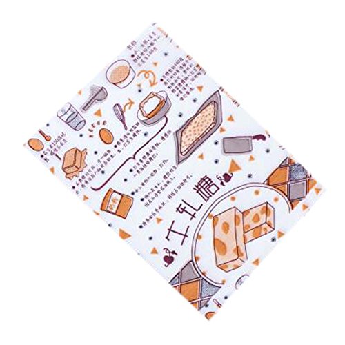 Beautiful Candy Nougat Wrappers Candy Greaseproof Paper Baking Twisting Wax Papers, #D17