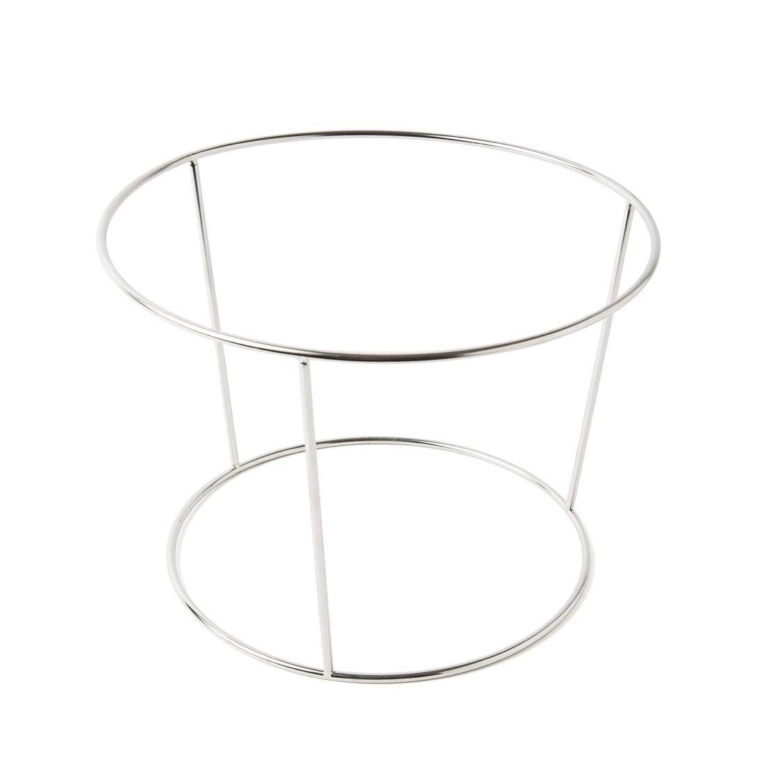 Olympia Seafood Platter Stand, Stainless Steel, Dimensions 175(H) x 250(Diameter) mm, Tray Supplied Separately