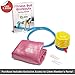 Limm Exercise Ball for Yoga, Pilates, Stretching and General Fitness - Includes Foot Pump, Starter Guide and Access to Exclusive Members Portal (65cm)