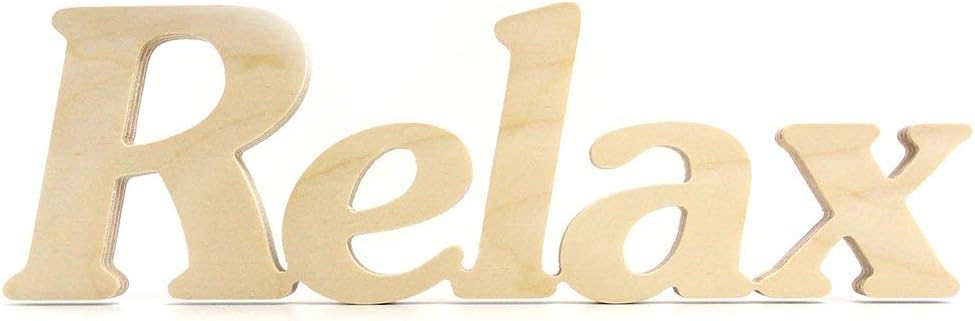 Amazon Com Granesvit Wooden Letters Love Unfinished Wood Word