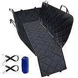 Dog Car Seat Covers,Wolone Pet Seat Cover Dog Car Seat Cover Dog Travel Hammock 600D Heavy Duty Waterproof Anti-Slip Design Simple Installation Easy To Clean Back Seat Cover for Cars, Trucks, and SUV